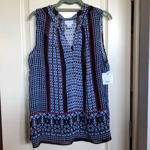 Liz Claiborne Sleeveless Top